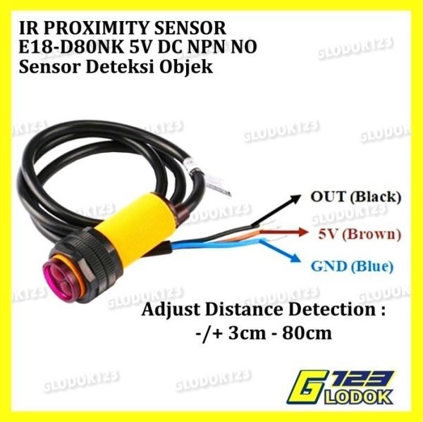 E18-D80NK Adjustable Infrared Proximity Distance Sensor Switch AI23
