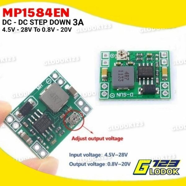 MP1584EN 3A DC DC Step Down Modulle Adjustable Converter Mini LM 2596