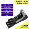 SJ2S05B SJ2S-05B SJ2S 05B RJ2S RJ2SS CL D24 PL37 Socket Soket Dudukan Relay Rilay 8 Pin Kaki DIN Rail AC 220V