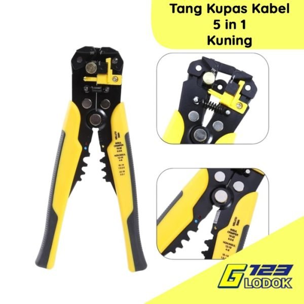 Automatic Wire Stripper Crimper Cuter Pliers Crimping Tool Alat Potong Pengupas Kabel