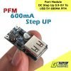 Quality Step Up DC 0.9-5V to USB 5V 600mA PFM Control Phone Charging