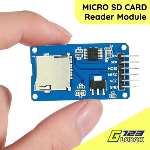 Micro SD Card Mini TF Reader Writer SPI Adapter Module For Arduino ARM Atmel Raspberry Modul Pembaca microSD