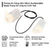 Pompa Air Celup Mini Micro Summersible Water Pump DC Arduino 3-6V Volt