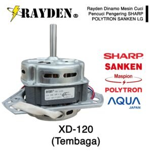 Dinamo Lilitan Tembaga Mesin Cuci Wash Pencuci Sharp Sanken Maspion Polytron Aqua Universal