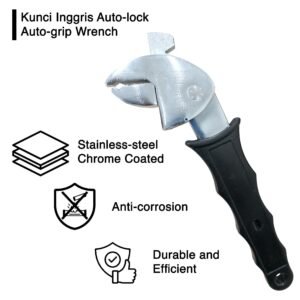 Kunci Inggris Ingris Pas Sok Mur Bengkel Press 6 8 10 Inch