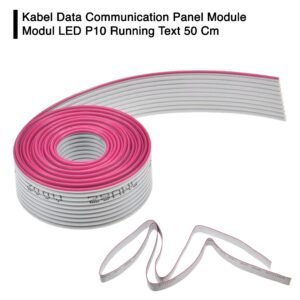 Kabel Data Communication Panel Module Modul LED P10 Running Text 50 Cm