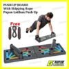 Push Up Board Papan Lipat Alat Bantu Olah Raga Pushup Stand Fitnes Gym