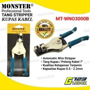 Tang Kupas Kabel / Stripper Automatic Wire Kabel 0.5 - 2mm MT-WNO3000B