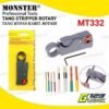 Tang Rotary Kupas Kabel RG6 RG58 RG59 Stripper Rotary Coaxial MT332