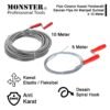 Pipe Cleaner Kawat Pembersih Saluran Pipa Air Mampet Sumbat 5 10 Meter